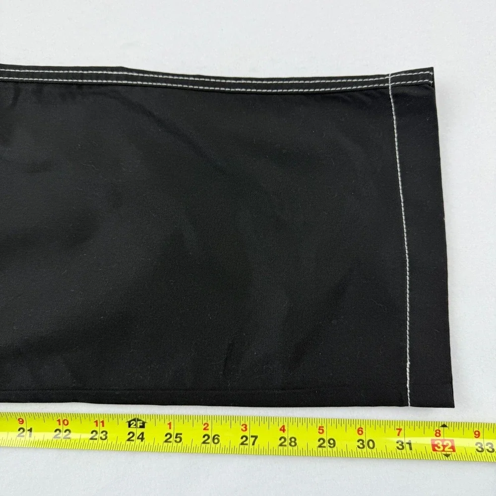True Religion Men's Straight Leg Outline Jet Black Cargo Pants 32x32 NWT $159.00